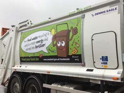 Sandwell 1 Food waste banners March 2022
