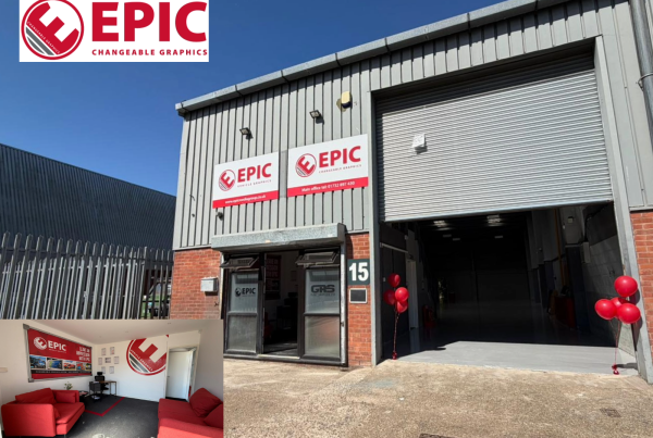 Exterior and reception area of EPIC’s new Warwick unit at Unit 15, Hurlbutt Road.